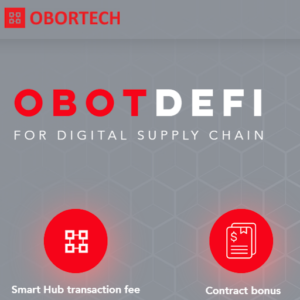OBOTDeFi: The backbone of digital supply chain tokenomics with a decentralized approach