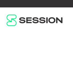 Логотип Session Messenger, представляющий зашифрованное приватное общение