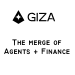 Логотип Giza Tech, подчеркивающий сочетание ZK криптографии и AI для блокчейна.