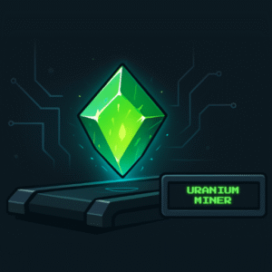 Uranium Miner – Зарабатывайте xU3O8 через Переработку Урановых Фрагментов