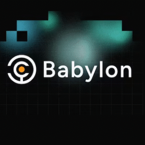 Логотип Сеть Babylon с символом Bitcoin
