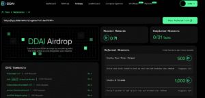 Ddai network dashboard