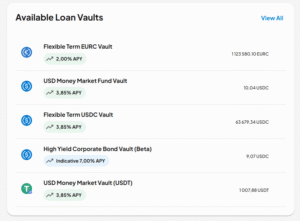 Opentrade loan vaults