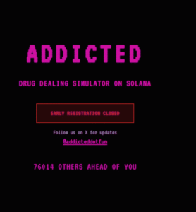 Addicted solana game