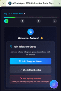 Aixovia айрдроп