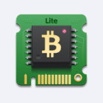 BitTycoon Lite App Interface – BTC Mining Dashboard, Referral Panel, and Withdrawal Tracker