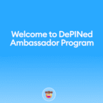 DePINed – Интерфейс Программы Амбассадоров с Соцсетями, Рефералами и Прогрессом Airdrop