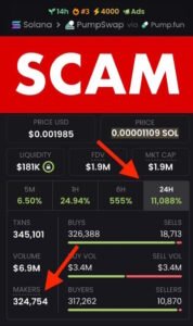 Pump fun scam alert