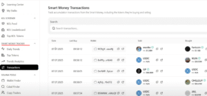 Stalkchain smart money tracker