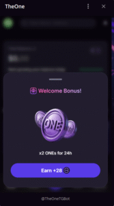 Theone one поинты