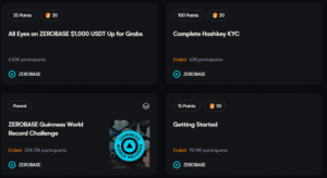 Zerobase galxe tasks