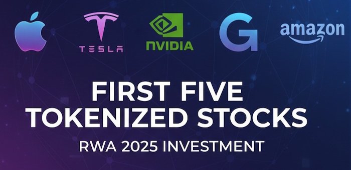 First five tokenazed stocks