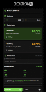 Greenstream ai registration
