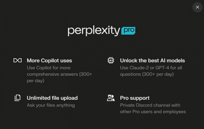 Perplexity pro