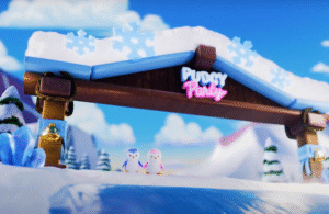 Pudgy party play scene