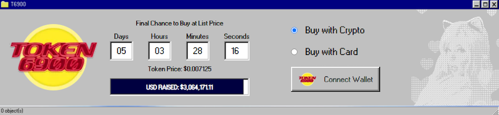 Token6900 presale