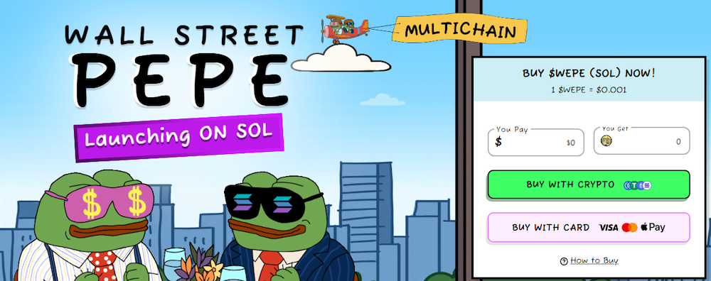 Wall street pepe покупка токена