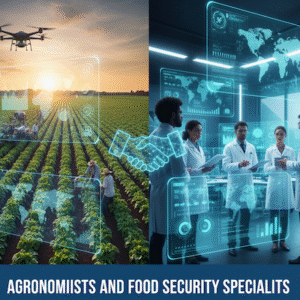 Agronomists and food security specialists