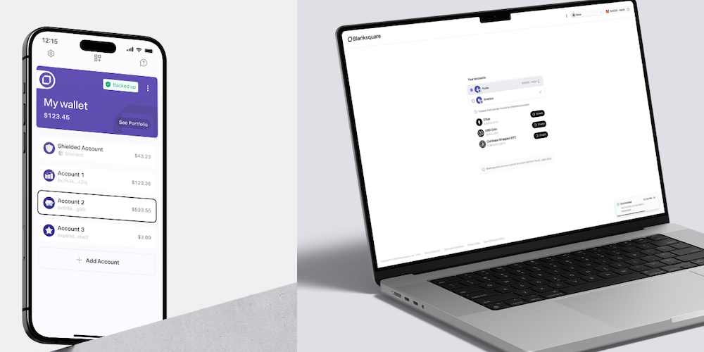 Blanksquare app and desktop