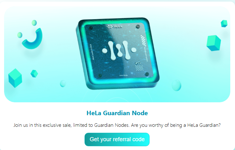 Helo node sign up