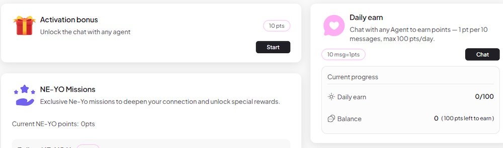 Neura social tasks
