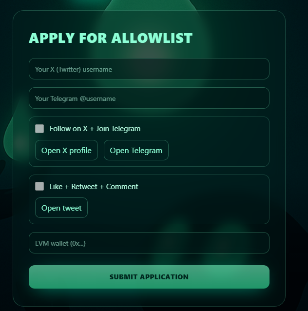 Plazix allowlist