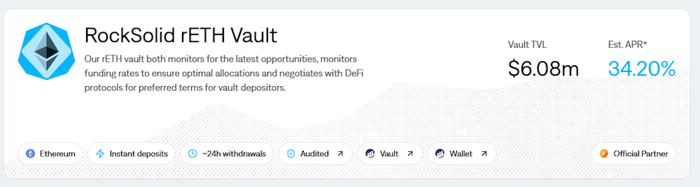 Rocksolid vault