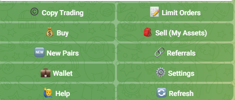 Toxi solana bot features