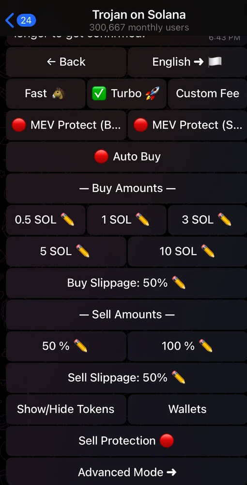 Trojan on solana options
