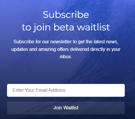 Aquaflux waitlist