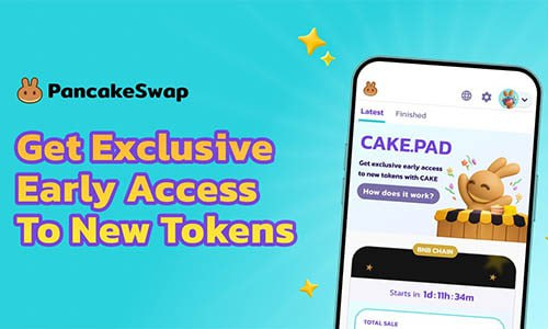 Cake pad banner