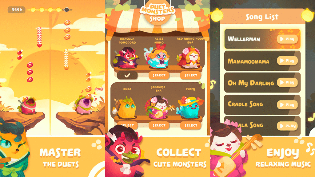 Duet monsters gameplay