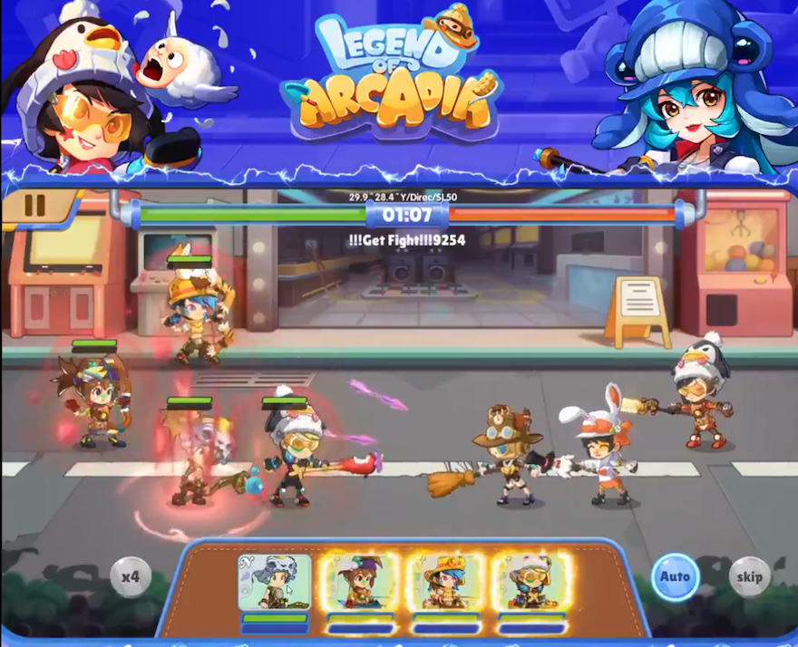 Legend of arcadia gameplay