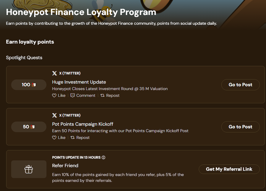 Loyalty program