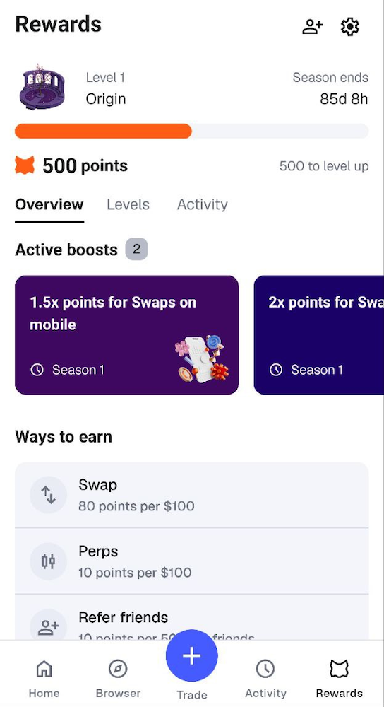 Metamask wallet rewards