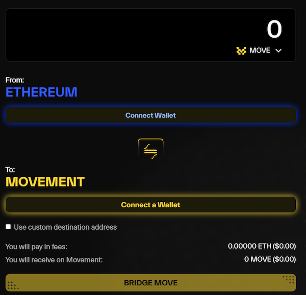 Movement bridge