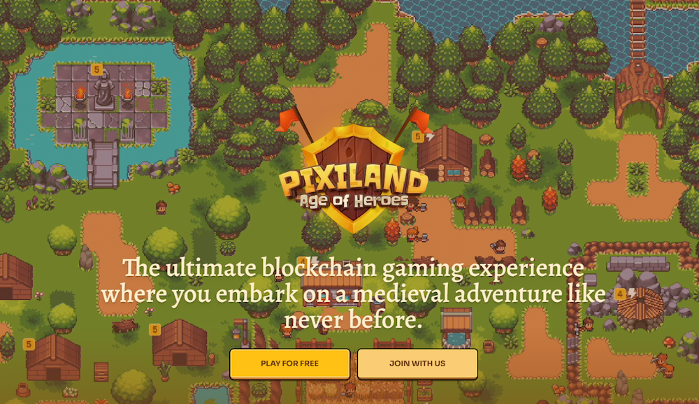 Pixiland age of heroes dashboard