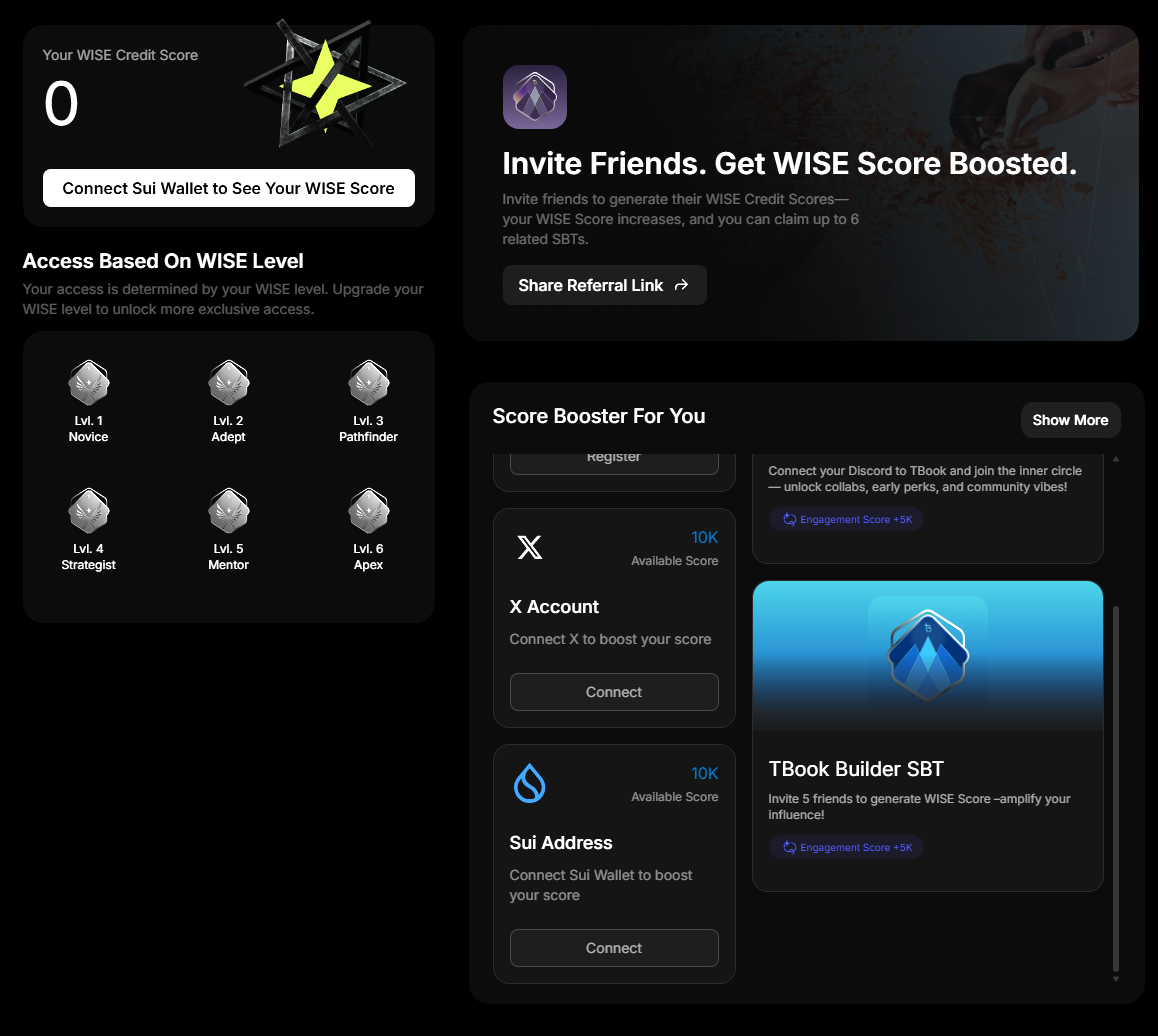Tbook incentive passport