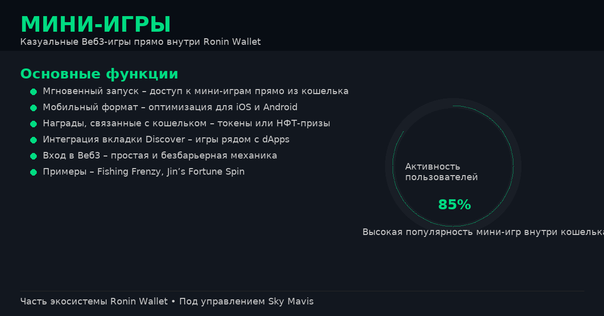 Mini games infographic rus