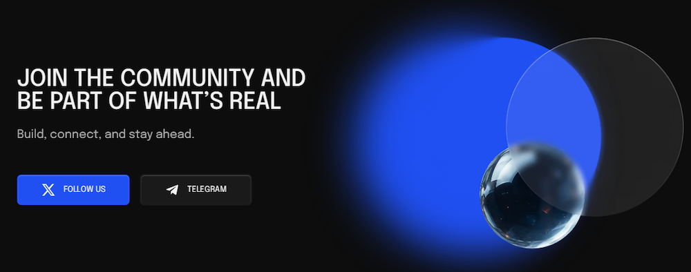 Real finance banner
