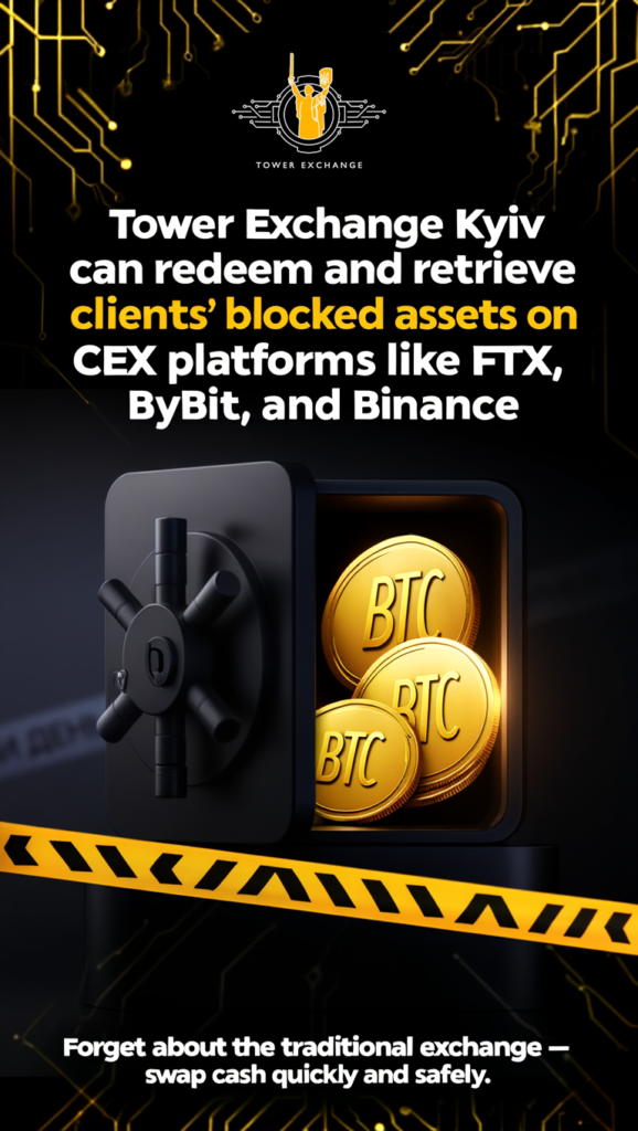 Tower exchange kyiv banner