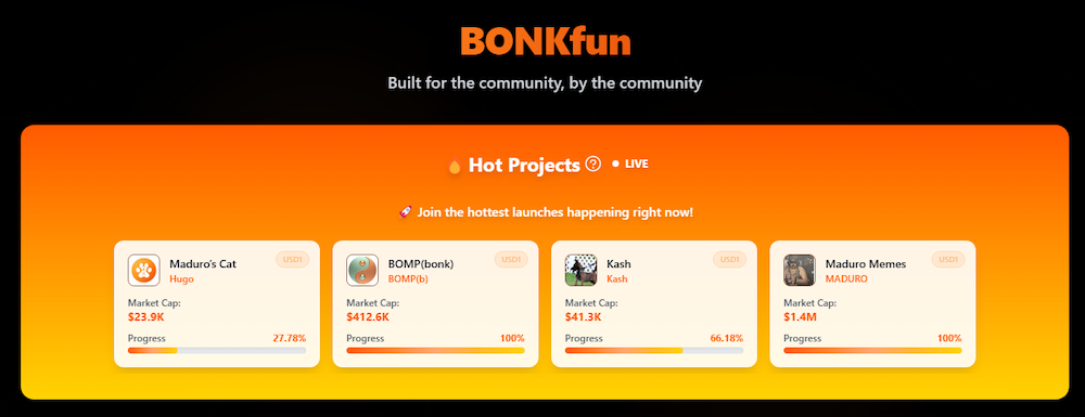 Bonkfun banner