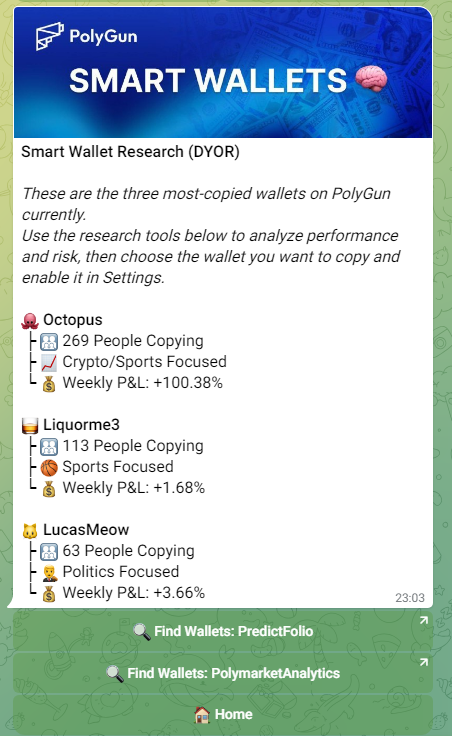 3 smart wallets